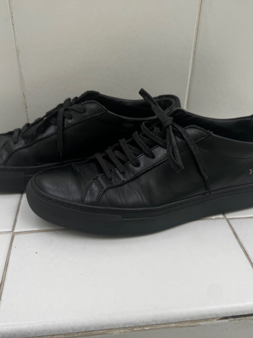 Woman by Common Projects Achilles black Sneakers EU 37 US 7 7.5